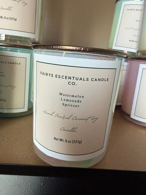 Watermelon Lemonade Spritzer 8 oz candle