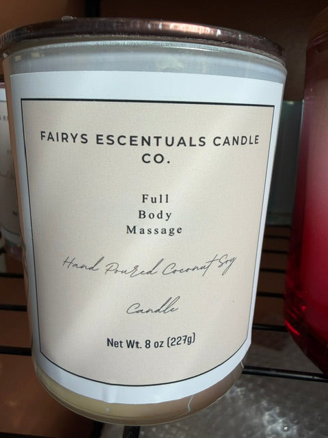 Full Body Massage 8 oz Candle